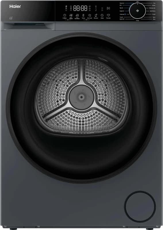 Haier X Series 5 HD90-D357GU1-UK 9Kg Heat Pump Tumble Dryer - Graphite - A++ Rated