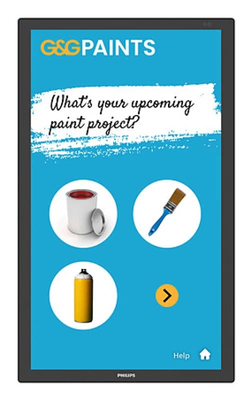 Philips 3000 series 24BDL3751T/00 Signage Display Interactive flat pan