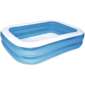 Swimming Pool Rectangular 211x132x46cm Blue Bestway