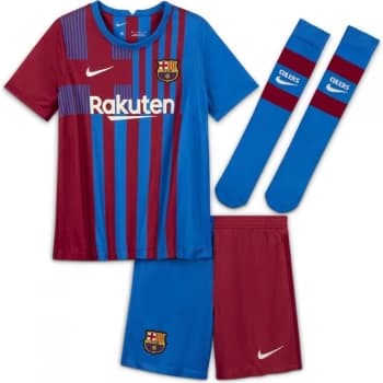 Nike Barcelona Home Mini Kit 2021 2022 - Blue/Red