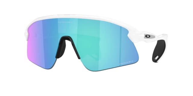 Oakley Unisex Oakley OO9517 STUNT DEVIL 951704 Sunglasses O_matter White Blue Squared Normal White Sunglasses Unisex O_matter