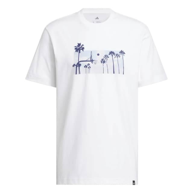 adidas Graphic Logo T-Shirt Mens Palm Photo male M