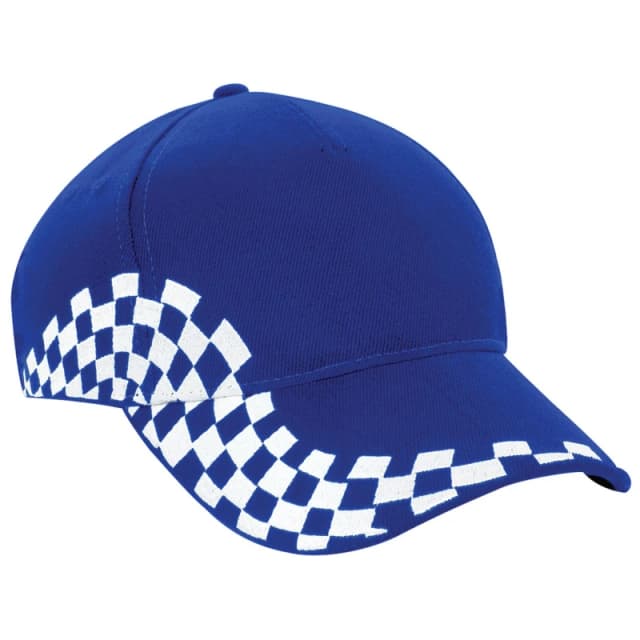 Beechfield Beechfield Men Grand Prix Baseball Cap in Royal Royal One Size Male 5055805437662