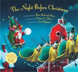 The Night before Christmas by Peter Paul and Mary Hardback