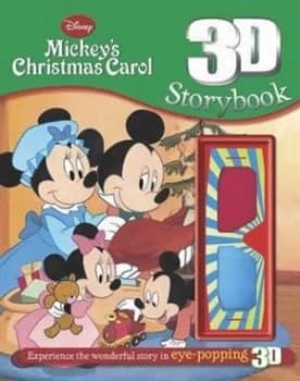 Mickeys Christmas Carol 3D Storybook Hardback