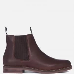 Barbour Mens Farsley Chelsea Boots - Choco - UK 10