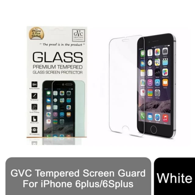 GVC GVC High Grade Tempered Screen Guard For Phone Series 6 Plus/6S Plus