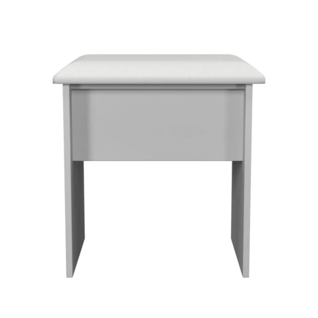 Santander Grey Wooden Dressing Table Stool