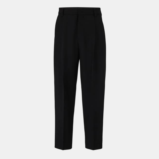 Hugo Mens Straight Leg Trousers Black male 30W R