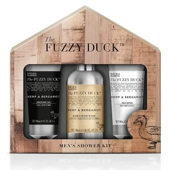 Baylis & Harding Fuzzy Duck Mens Hemp & Bergamot Three Piece Set