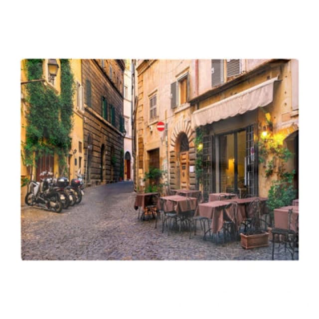 Warren Reed Designer Cozy Rome Street Glass Chopping Board