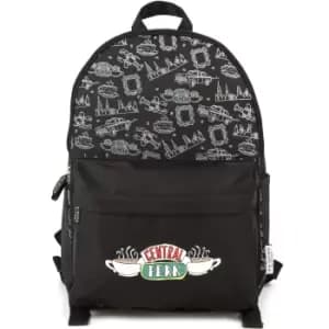 Friends Central Perk Backpack (One Size) (Black)