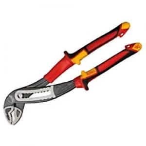 Milwaukee Water Pump Plier 4932464574 Chrome Vanadium Steel Grey, Red