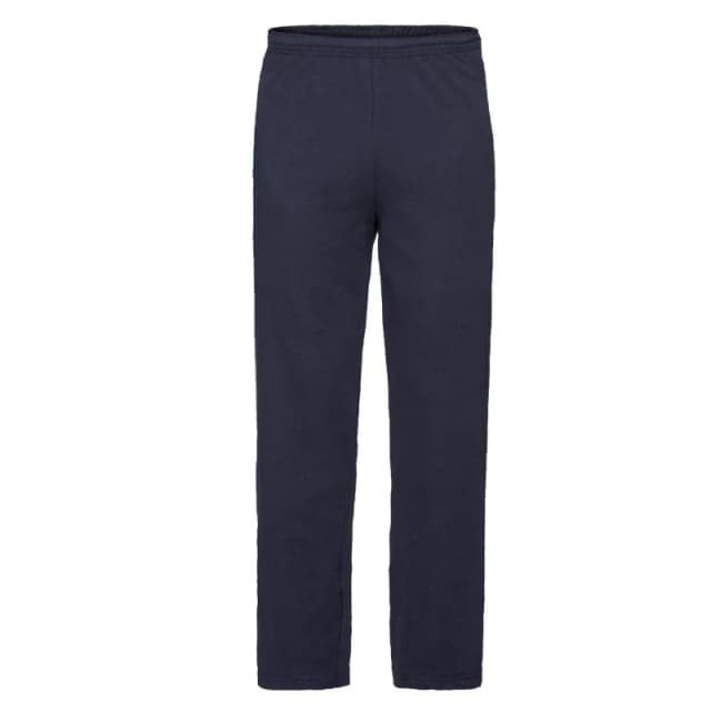Fruit Of The Loom Fruit of the Loom Men Lightweight Jogging Bottoms in Mid Navy Size: Small Mid Navy S Male 5063425978533