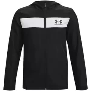 Under Armour Short Sleeve Windbreaker Juniors - Black
