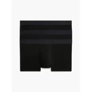 Calvin Klein Low Rise Trunk 3PK - Black