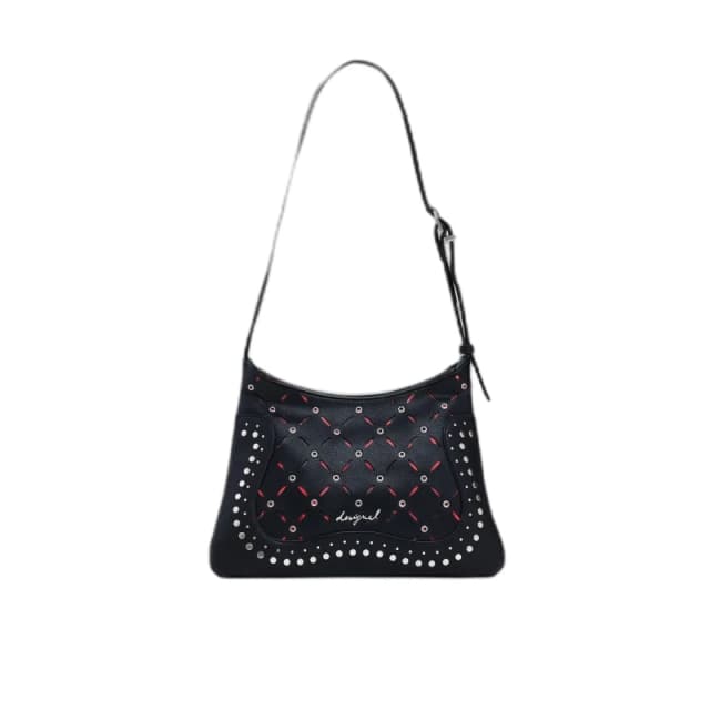 Desigual Womens shoulder Bag Desigual Yankee Manaos Noir Female TU