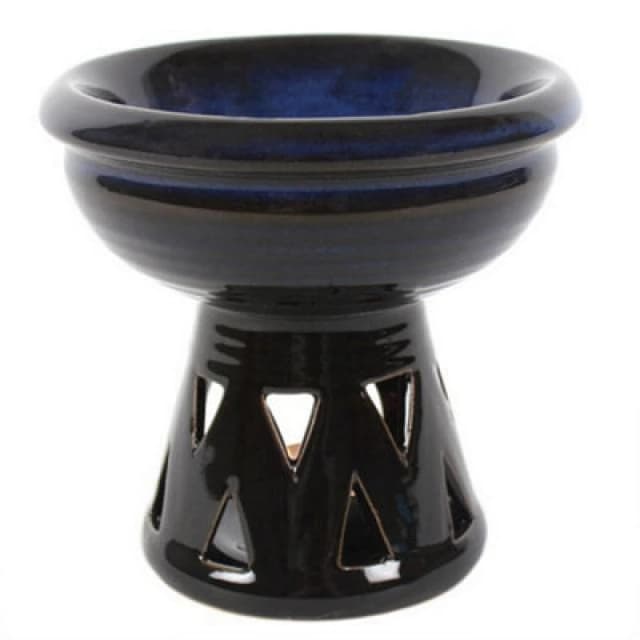 Something Different Something Different Deep Bowl Oil Burner in Blue Blue One Size Unisex 5057819792003