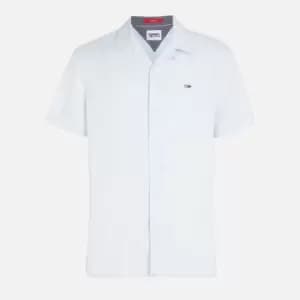 Tommy Jeans Lycocell Camp Shirt - M