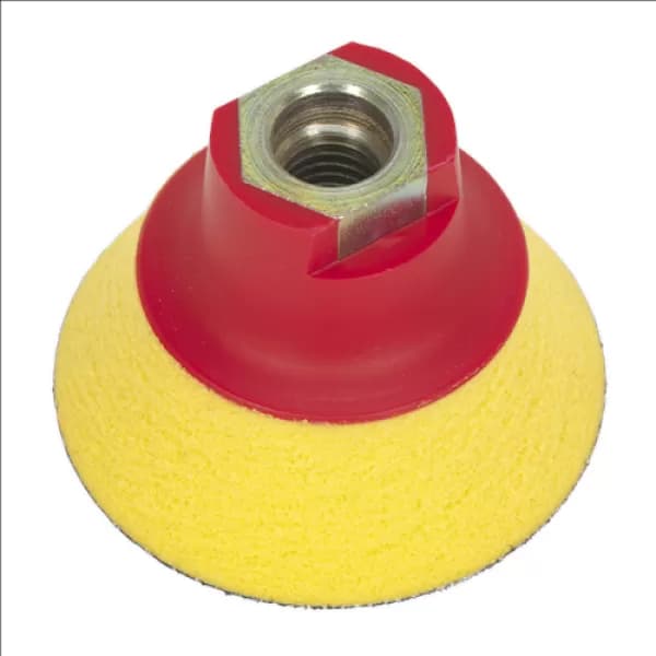 Genuine SEALEY PTCBPV4S Hook & Loop Ultra Soft Backing Pad Ø70mm M14 x 2mm