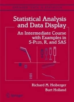 Statistical Analysis and Data Display by Richard M. Heiberger Hardback