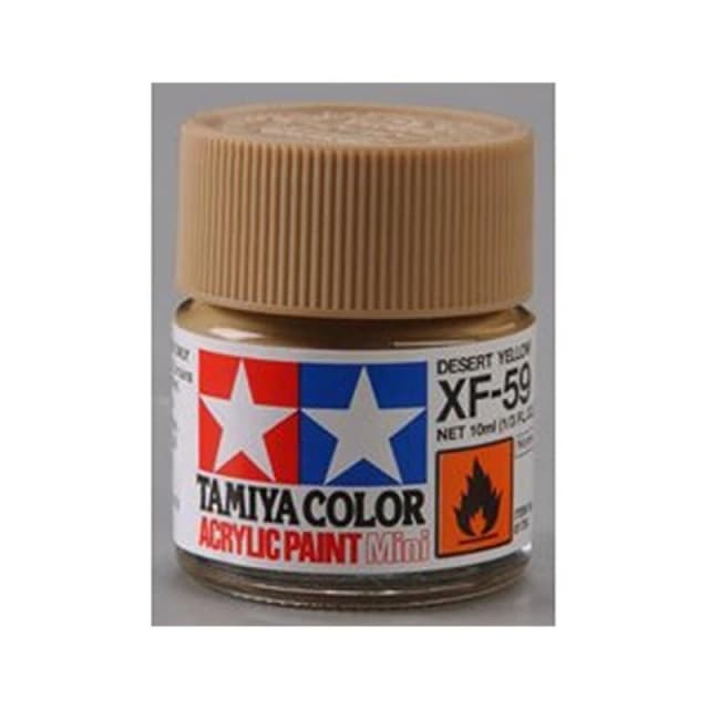 Tamiya 81759 Acrylic Mini XF 59 Desert Yellow Multi unisex