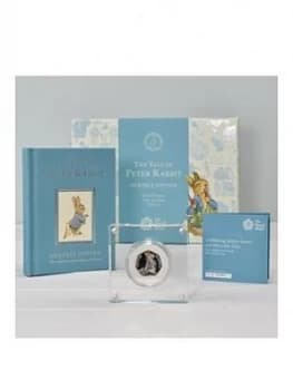 Royal Mint Peter Rabbit Silver Proof 50P Coin & Book Set