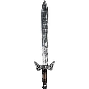 Knights Sword Plastic (Silver Grey)