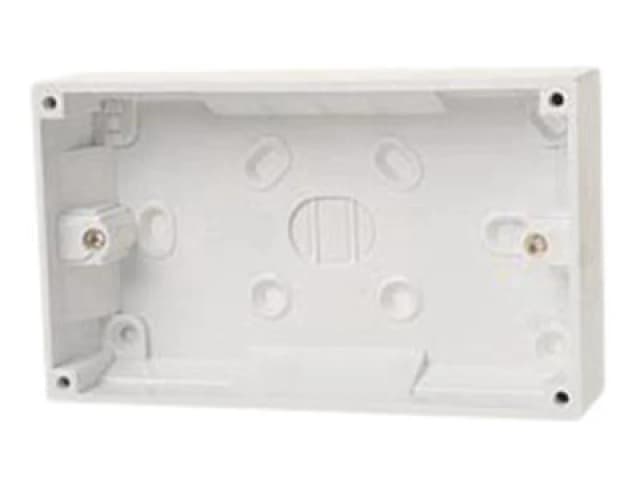 Dencon 8900Nb Pattress Box 2-Gang 28/32mm Dcn8900Nb