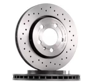 BREMBO Brake disc VW,AUDI,SKODA 09.A652.1X 8L0615601,8N0615601B,8L0615601 Brake rotor,Brake discs,Brake rotors 8N0615601B,8L0615601,8N0615601B