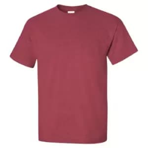 Gildan Mens Ultra Cotton Short Sleeve T-Shirt (XL) (Heather Cardinal)