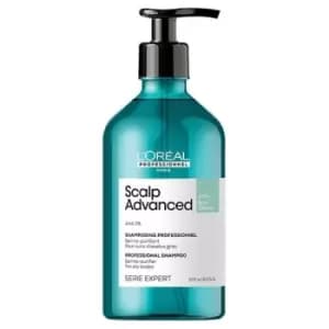 LOreal Professionnel Scalp Advanced Anti-Oiliness Dermo-Purifier Shampoo 500ml