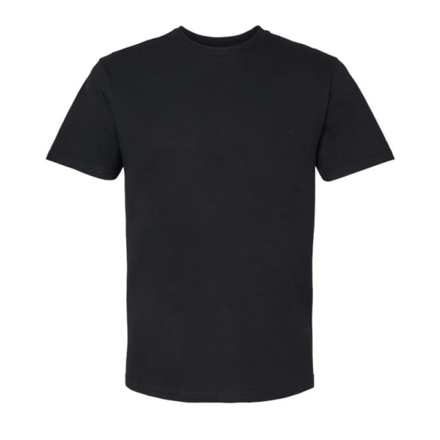 Gildan Mens Softstyle Midweight T-Shirt in True Black Size: Medium True Black Male M