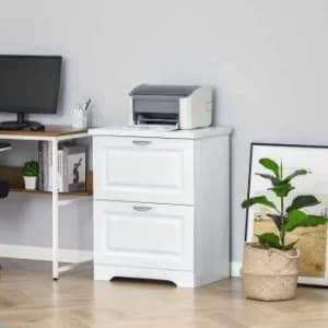 Trennick 2 Drawer Filing Cabinet, white