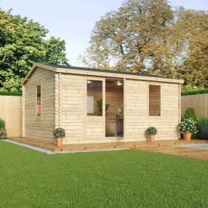 Mercia 34mm Single Glaze Home Office Elite Suite - 5m x 4m