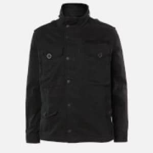 Superdry Mens Field Jacket - Jet Black - XXL