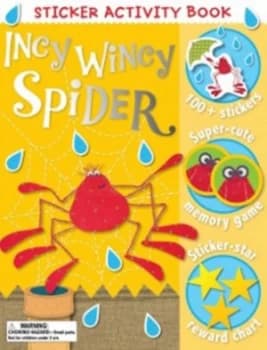 Incy Wincy Spider Sticker Activity by Kate Toms Paperback