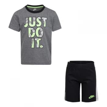 Nike Tee-Short Set - Black/Grey