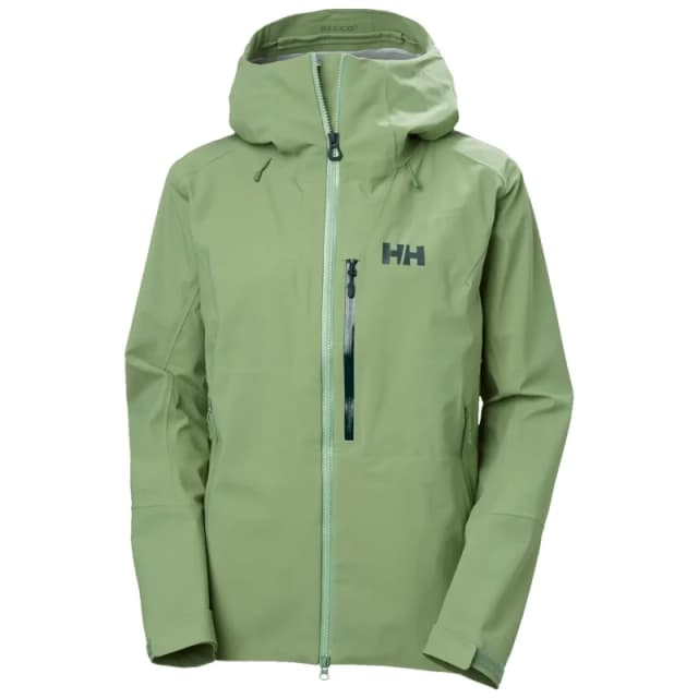 Helly Hansen Womens waterproof jacket Helly Hansen Verglas Bc Vert Female XS