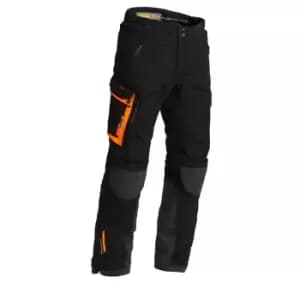 Lindstrands Textile Pants Sunne Black Orange 52