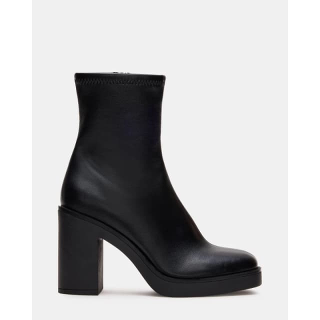 Steve Madden Mesmerize Block Heel Boot Black female UK 7