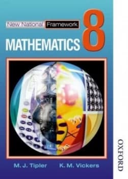 New National Framework Mathematics. 8 by M J Tipler Book