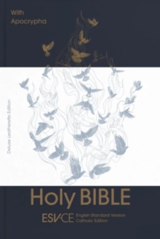 ESV Holy Bible with Apocrypha, Anglicized Deluxe Leatherette Edition : English Standard Version Hardback