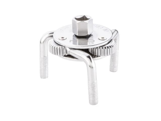 NEO TOOLS 11-238 Oilfilter Spanner Ø of: 75mm, Ø up to: 120mm, Square Drive Tang Size: 10 (3/8")mm (inch) Steel Oilfilter Spanner (2471)