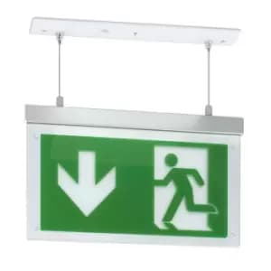 JCC Recessed Suspended Emergency Exit Blade 3M IP20 without Legend - JC50324