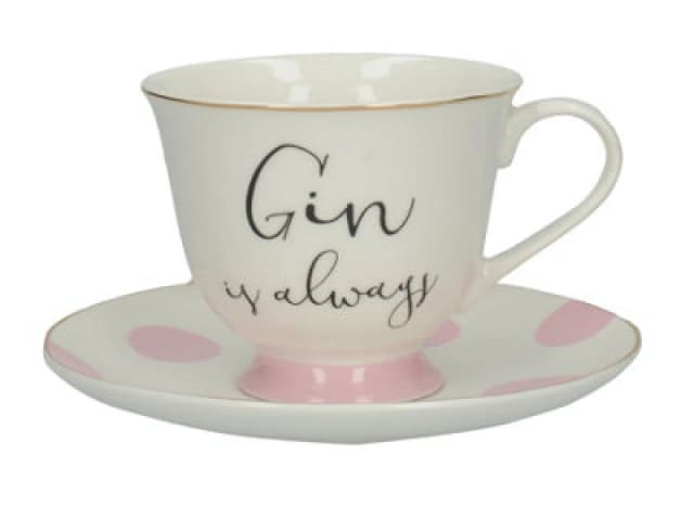 Creative Tops Ava & I Gin And Tonic Cup And Saucer