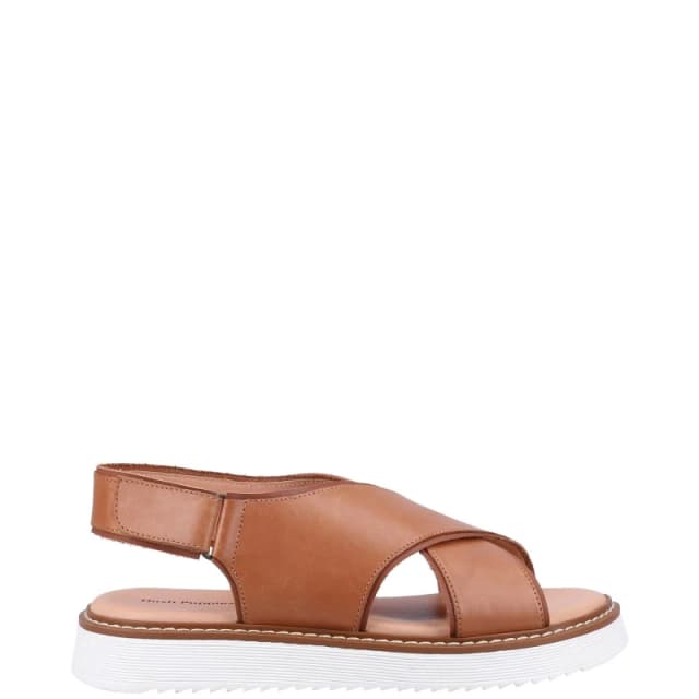 Hush Puppies Clarissa Cross Over Sand - Brown Brown 4