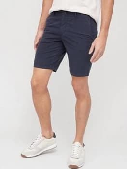Hugo Boss Schino Slim Fit Chino Shorts Navy Size 40 Men