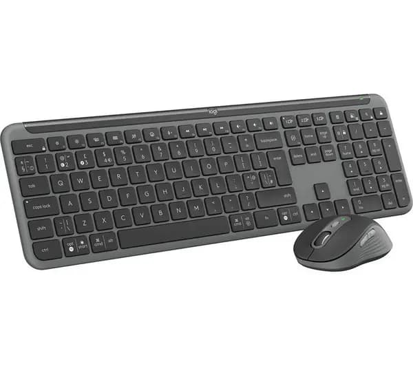 Logitech Signature Slim MK950 Wireless Keyboard & Mouse Set - Graphite 5099206119246