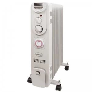 Silentnight 9-Fin 2Kw Oil Filled Radiator with Timer